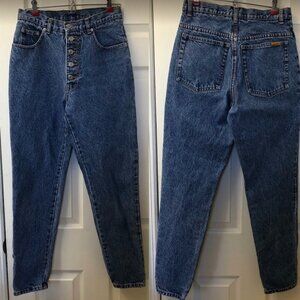 Vintage Jeanjer Button Fly High Waist Acid Wash
